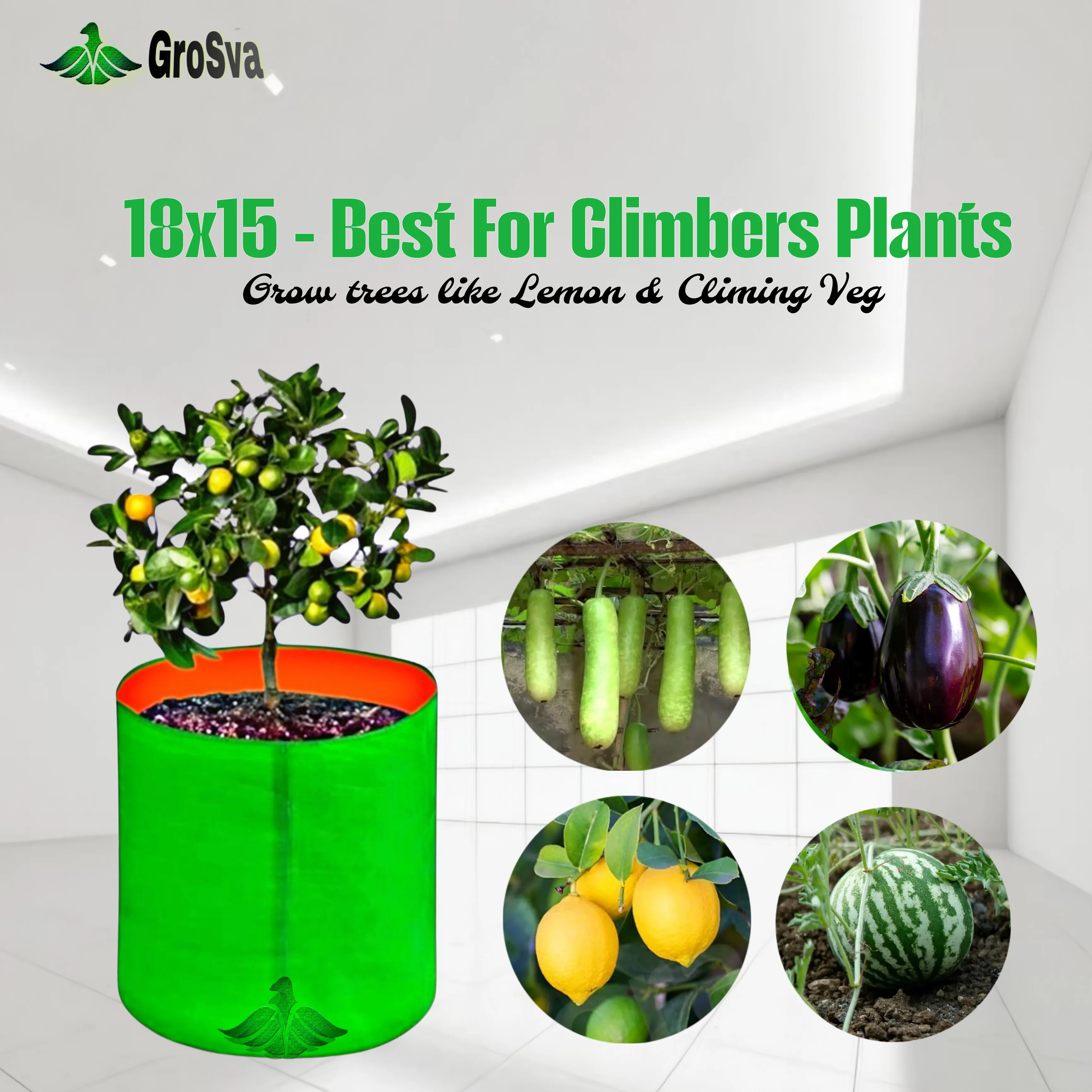 18x15 Grow Bag - Plant Suggstion