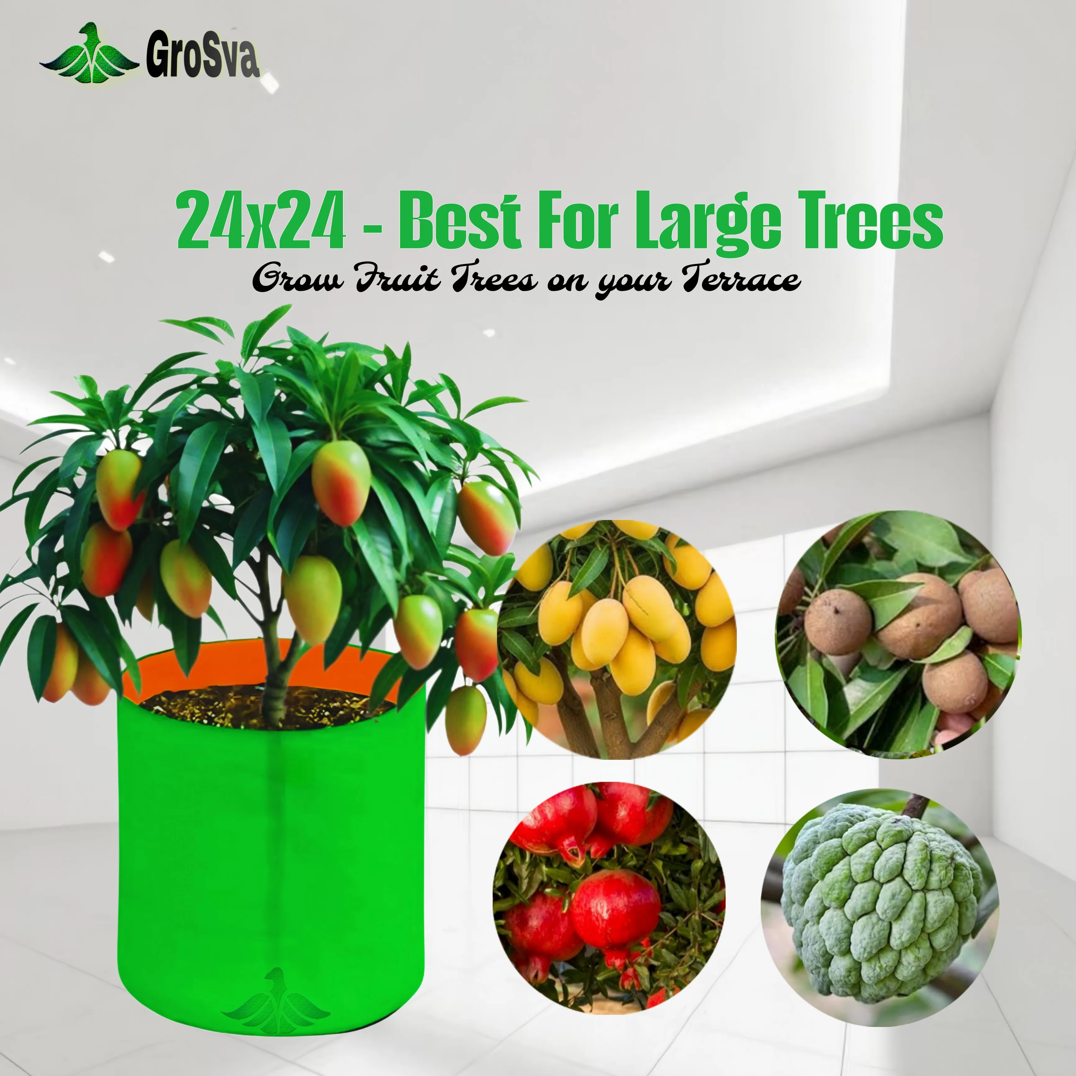 24x24 Grow Bag - Plant Suggestion