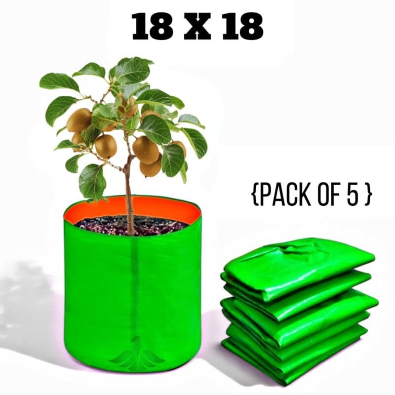 18x18 Green Grow Bags for Plants