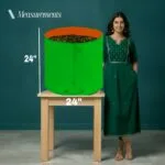 24x24 Grow Bag - Measurement