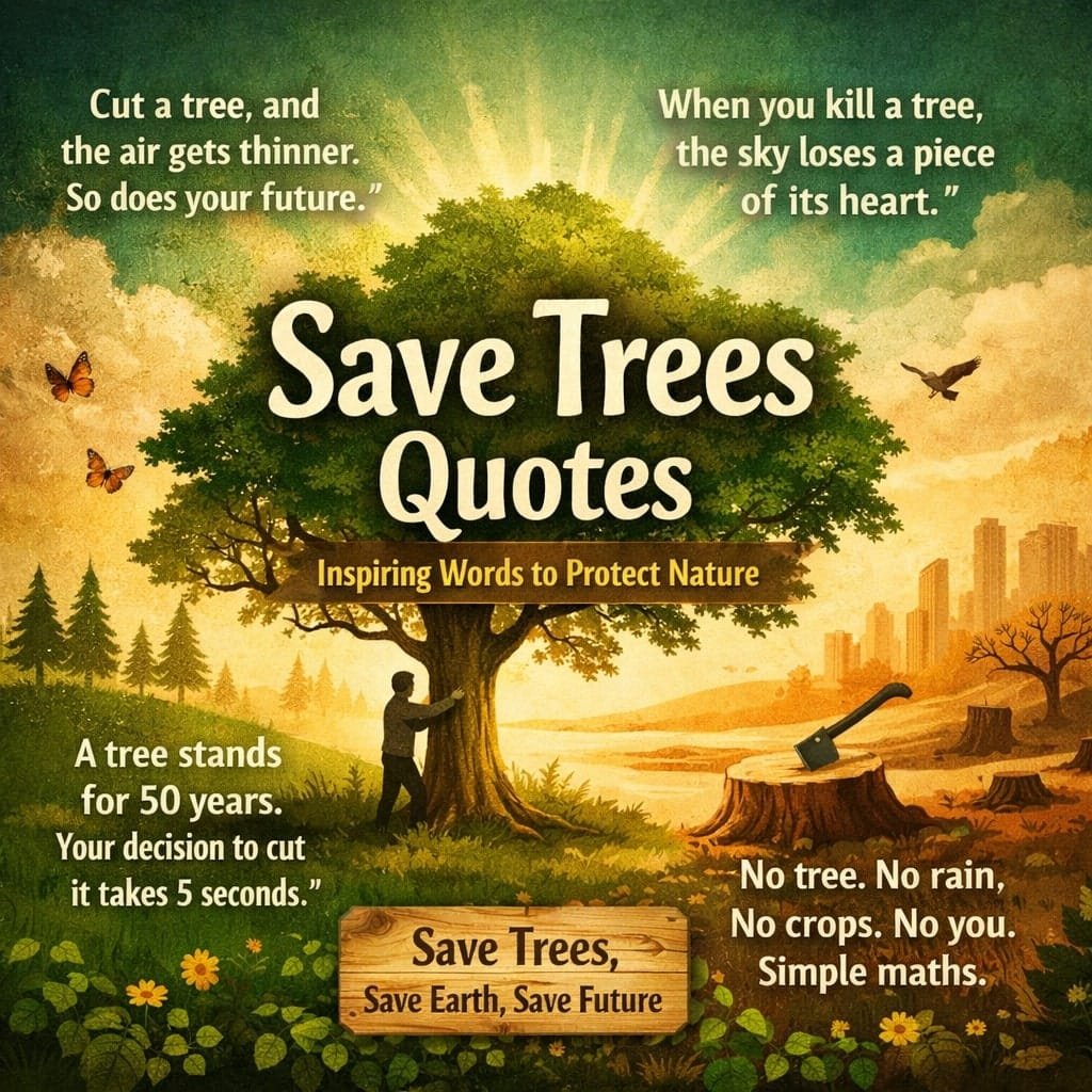 save trees quotes